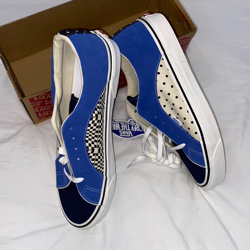 VANS- Anaheim Factory Lampin 86 DX Shoes - OG Blue/OG Navy men’s 12